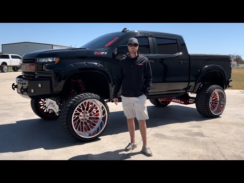 2020 Chevrolet Silverado 1500 RST Black Widow Edition - 26x16 Forgiato, 10-12 FTS Lift - SOLD!