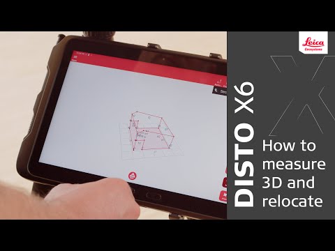 Leica DISTO™ X6 - How to measure 3D from multiple locations? 3D measuremtns made easy (2024)