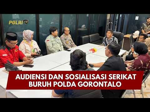 PRESISI UPDATE: AUDIENSI DAN SOSIALISASI SERIKAT BURUH POLDA GORONTALO 04/03/26 (11.30)