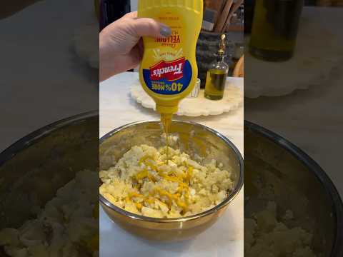 Cajun potato salad. #potatosalad #gumbo #cajuncooking #blueplate #kfred #frenchsmustard  #mtolive