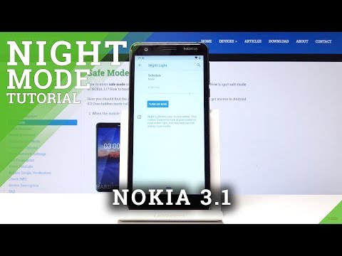 How to Enable Night Mode in NOKIA 3.1 - NOKIA Blue Light Filter