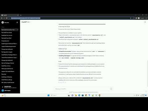 Pip Install Requirements From Python Script
