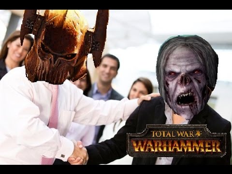 Total War Warhammer Team Battle #4: Chaos & Vampire Counts vs Greenskins & Bretonnia