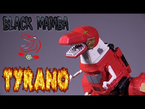 Black MamBa Deformation Dino Force DN-02 TYRANO Metal Ver. HD