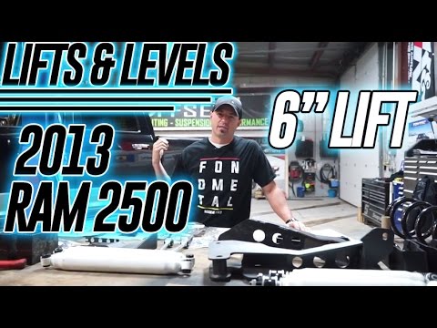 Lifts & Levels: 2013 Ram 2500 Cummins 6\" Zone Suspension Lift