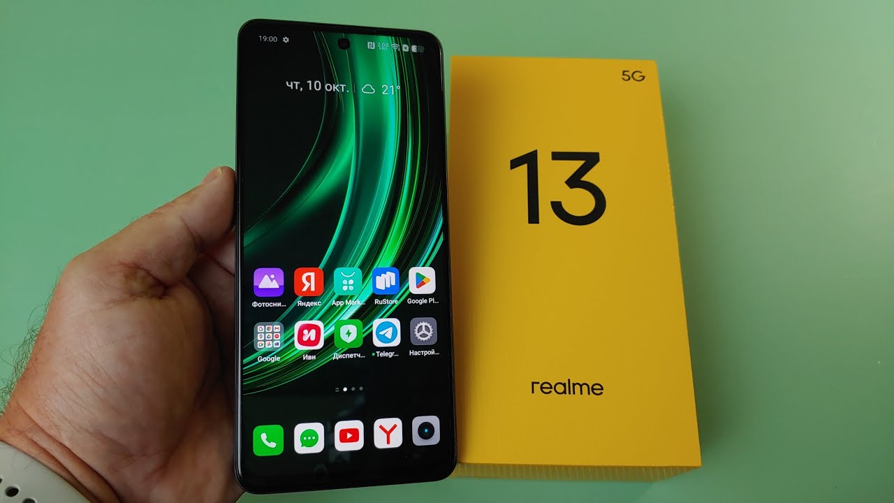 Смартфон Realme 13 5G 12/256GB Зеленый