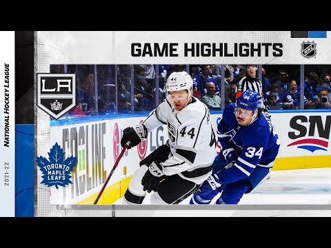 Kings @ Maple Leafs 11/8/21 | NHL Highlights