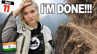 11🇮🇳 This Road in India Pushed Her to the Limit 😱