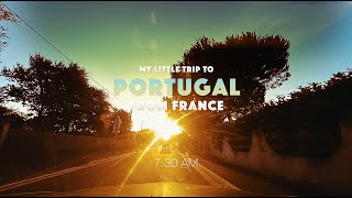 Timelapse // A 830 km car trip from France to Portugal in 12 min (GoPro)