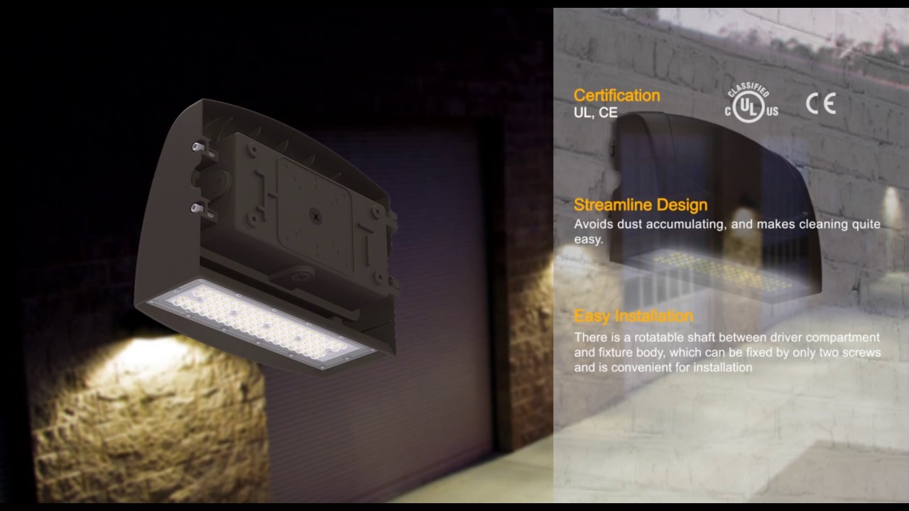 WP01 LED Wall Pack with Downward Lighting