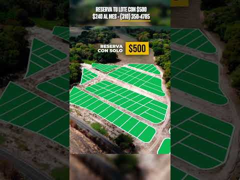 NUEVOS LOTES EN SAN VICENTE EL SALVADOR