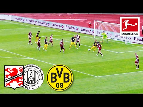 12 (!) Goals - Dortmund Youngsters Celebrate Goalfest in Charity Match | Highlights