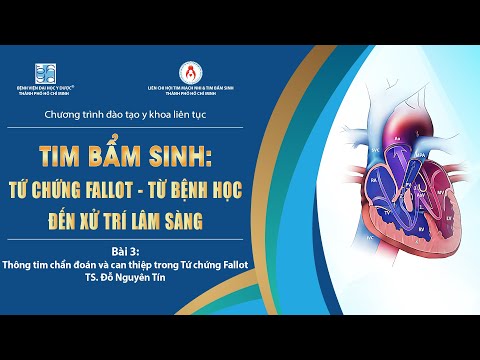 Bài 3: Thông tim chẩn đoán e pode pensar em Tứ chứng Fallot _ TS.