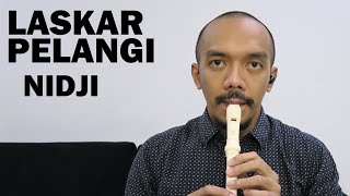 Download lagu Laskar Pelangi - Nidji - Not Belajar Rekorder Seruling mp3