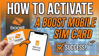Boost Mobile SIM Card Activation Guide | Quick & Easy Setup