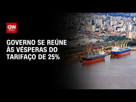 Governo faz primeira rodada de reuniões com setores afetados por tarifaço | CNN NOVO DIA