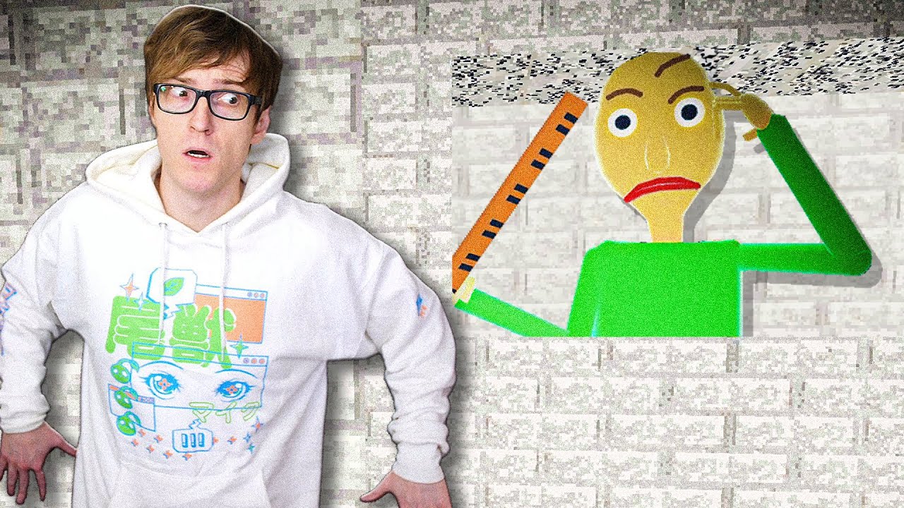 Playing Baldi's Basics in vr is so much scarier...