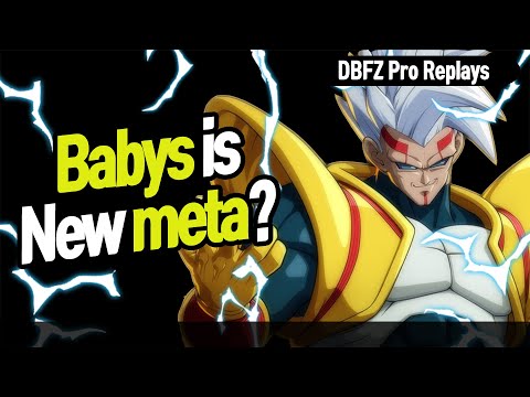 【DBFZ】 Baby is meta character in Japan?? ACQUA vs maddo 【DBFZ Pro Replays】