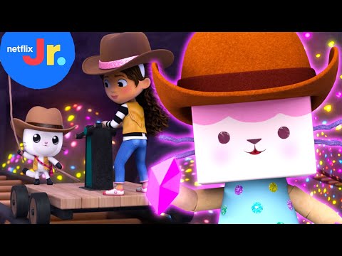Mine for Gems with Gabby & Pandy Paws! 💎 | Gabby’s Dollhouse | Netflix Jr