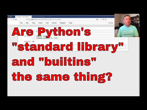 What's the difference between Python's standard library and builtins?