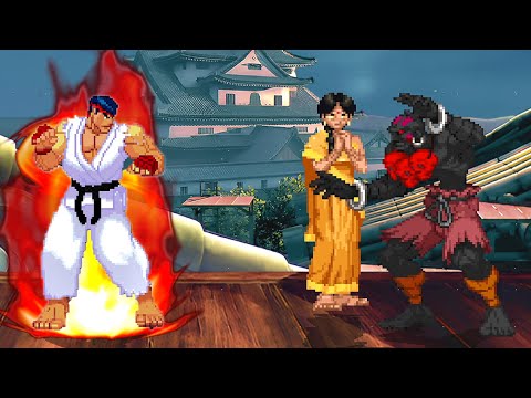 SHIN RYU vs EVIL DHALSIM - Must See MOST EXTREME EPIC Fights!