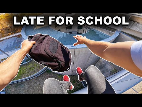 Late For School  - Parkour POV