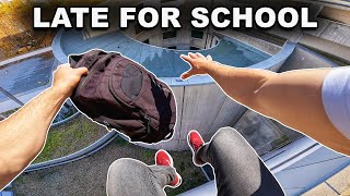Download lagu LATE FOR SCHOOL - Parkour POV mp3