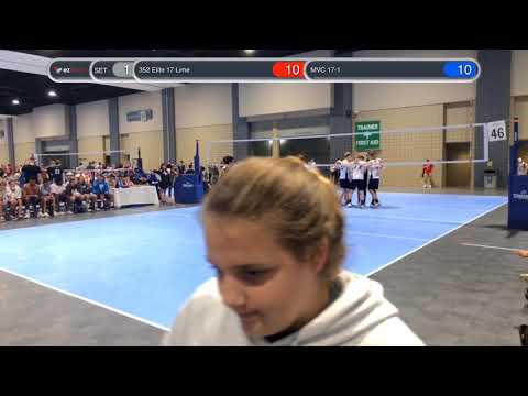 352 Elite 17 Lime vs MVC 17-1, 2019-05-25, Day 1, Match 3, Set 1