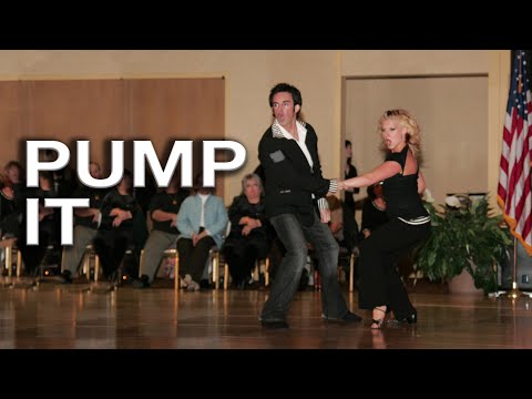 PUMP IT - BLACK EYED PEAS | Dancers Jordan Frisbee & Tatiana Mollmann | West Coast Swing (2006)