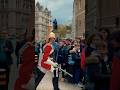 Frustrated Royal Guard GROANS MAKE WAY Horse Guards Royal Guard Kings Guard Horse London 2024