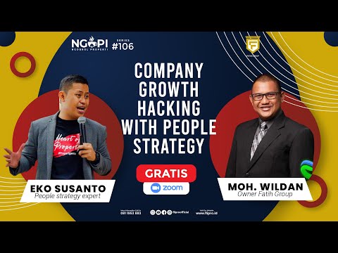 COMPANY GROWTH HACKING WITH PEOPLE STRATEGY #tipsproperti  #peoplemanagement