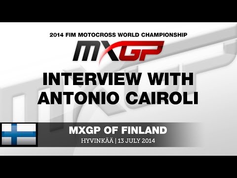 MXGP of Finland 2014 Tony Cairoli Interview after MXGP Qualifying - Motocross