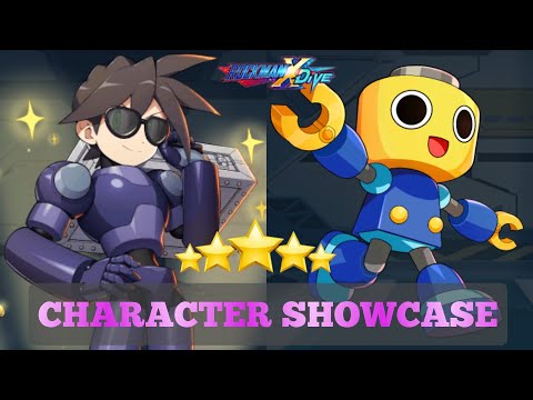ROCKMAN X DIVE |  MEGAMAN VOLNUTT ALT. | SERVBOT 5* CHARACTER SHOWCASE