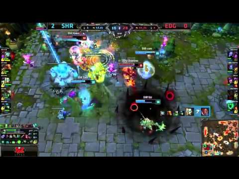 SHR Insec Epic Lee Sin Kick - Insec Just Insecing - SHR VS EDG - LoL S4 Worlds