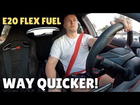 Civic Type R Phearable Stage 3 FLEX FUEL TUNE First Impressions!