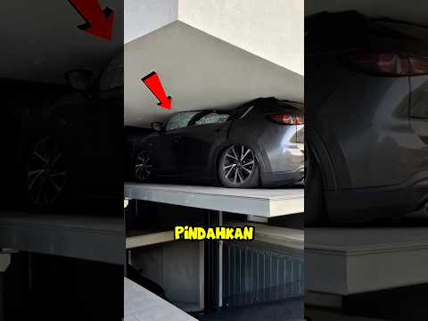 Mobilnya jadi penyok gara-gara otomatis🥴⁉️