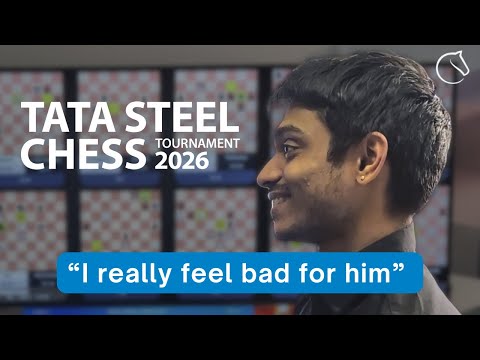Aravindh Chithambaram’s First Classical Win of the Year | Tata Steel 2026 | Round 10