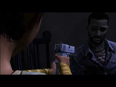 The Walking Dead Clementine Shoots Lee (Very Upsetting)