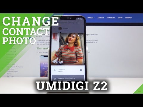How to Set Up Profile Picture on UMIDIGI Z2 - Add Photo to Contact