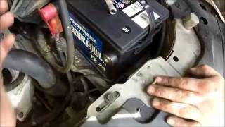 1999-2005 pontiac grand am/ oldsmobile alero battery replacement