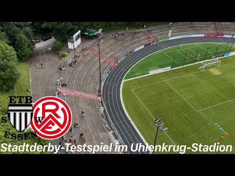 ETB Schwarz-Weiß Essen - Rot-Weiß Essen | munteres Stadtderby inkl. Traumtor im Uhlenkrug-Stadion