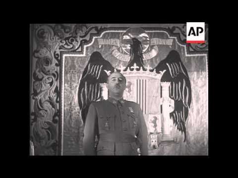 GENERAL FRANCO'S CHRISTMAS MESSAGE - SOUND