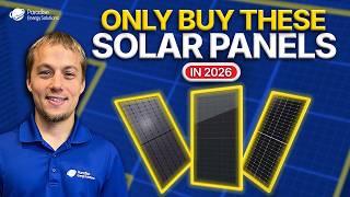 The 3 BEST Solar Panels of 2026