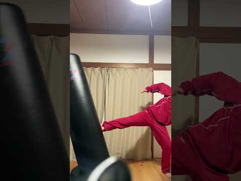 三日月蹴り（格闘技練習５日目）