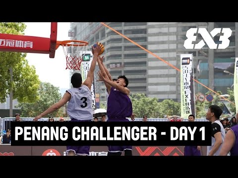 FIBA 3x3 - World Hoops Penang Challenger 2017 - Re-Live - Day 1 | 3x3 Basketball