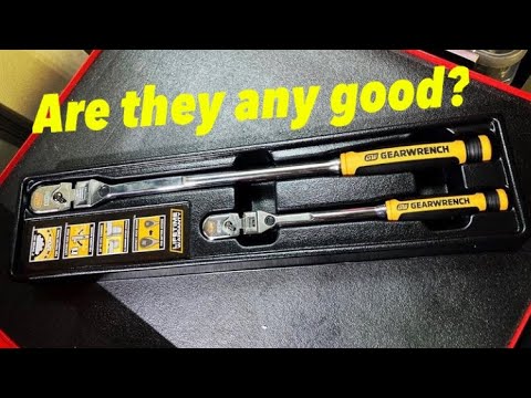 WRENCHING WITH THE NEW GEARWRENCH 120XP RATCHETS and A little tool haul.