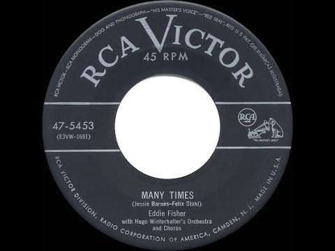 1953 HITS ARCHIVE: Many Times - Eddie Fisher