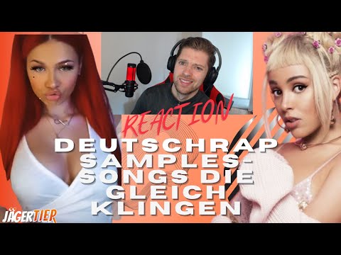 AMERICAN REACTS TO Deutschrap Samples | Songs die gleich klingen (Dardan, Summer Cem, badmomzjay...)