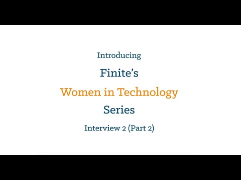 Finite Women In Tech Series - Di Terry (Part 2) VP Australian Solution Engineering at Salesforce