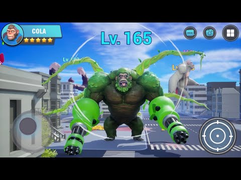 Age Of Apes Ads Review All Levels Part 169:Giant ape evolved into plant ape